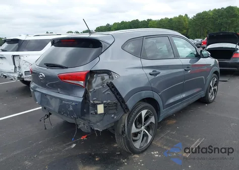 2016 Hyundai Tucson Sport from USA, damaged, VIN KM8J33A23GU089722